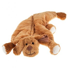 Hapti Demenz Emploi pour Les Patients Alzheimer et démencement/Activation et Cadeaux, Peluche Douce, Marron Miel, 60 x 85 cm