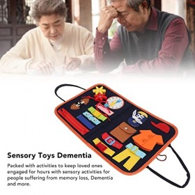 Couverture Fidget Pour les Personnes âgées, Produits De Démence Alzheimer, Couverture Fidget Pour Adultes Atteints De Démence