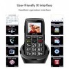 artfone GSM téléphone Senior Portable Débloqué avec Grandes Touches, Bouton SOS, 1400mAh Batterie, Lampe Torche et Station de