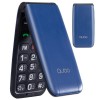 Qubo Téléphone à Clapet pour Les Personnes âgées, Téléphone Portable pour Personnes âgées, Écran de 2,4 Pouces, Volume élevé,