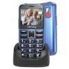USHINING GSM Téléphone Portable Senior Débloqué Téléphone Portable avec Grandes Touches Grand Ecran de 2,4 Pouces Bouton SOS 