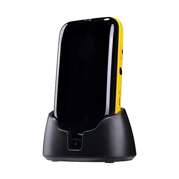 isheep SF213 GSM Téléphone Mobile Simple pour Personnes Agées, Téléphone Senior Clapet Portable Débloqué,avec Grandes Touches