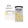 Rayovac R-extra-10 avancée Piles auditives type: 10, 60-pack Zinc Air 10 / PR70