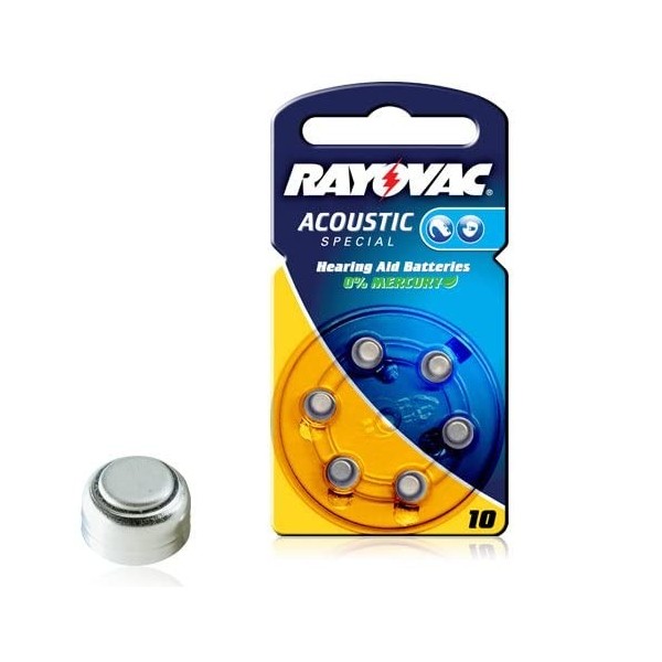 Rayovac - 4610945416 - Pile Auditive Acoustic N°10