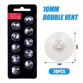 Lot de 2/20pcs Dômes pour Appareil Auditif pour Oticon, Dômes de Remplacement de 10mm en Silicone Adaptés pour Oticon MiniFit