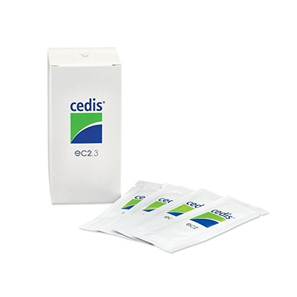 Cedis Single Wipes - 50 Pieces 2 X 25 For Earmolds And Hearing Aids By Germany , 25 Unité Lot De 2 