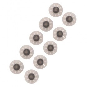 Dômes pour Aides Auditives, 10 Pièces Dômes pour Appareils Auditifs, Amplificateur de Son Petits Accessoires Dembouts Dorei