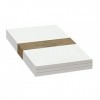 A6 Note Pad, uni, Lot de 3, 50 Feuilles par Bloc, 80 g/m²