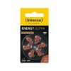 Intenso Energy Ultra PR 41-312 Lot de 6 Piles pour appareils auditifs