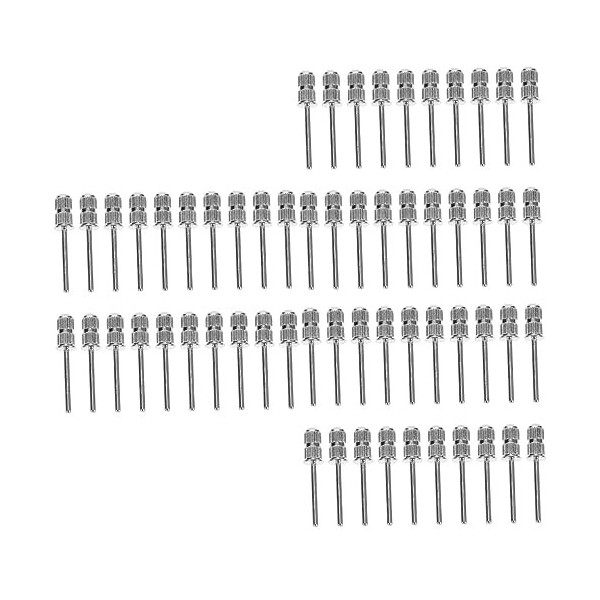 FOMIYES 60 Pcs Sable À Ongles Anneau Roulement Électrique Kit Électrique Perceuse À Ongles Électrique Lime À Ongles Électriqu