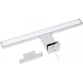 HAVA Lot de 2 Lampes/Appliques pour Miroir LED en Aluminium IP44 Blanc Froid 6000 K 305 mm 230 V 4,5 W 220 LM