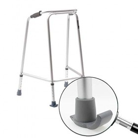 Lifeswonderful - Paire De 2 Patins Pour Déambulateur - Façon Skis - Embouts Inclus - 25mm