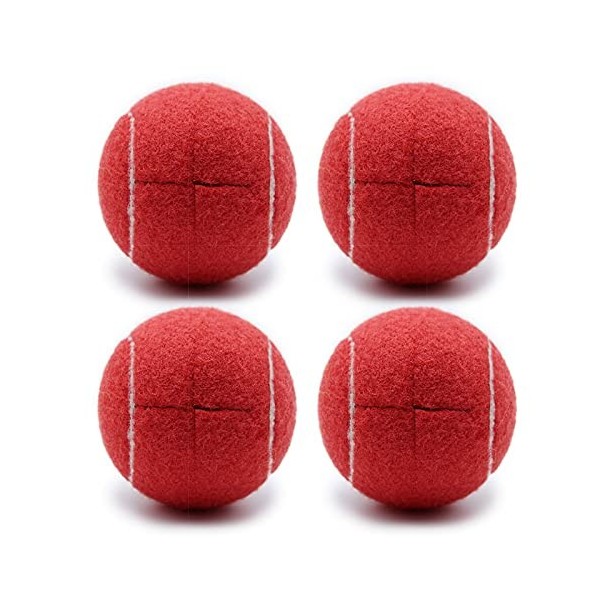 Magicorange Lot de 4 balles de tennis prédécoupées pour pieds de meubles et protection du sol, revêtement en feutre résistant