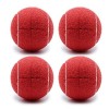 Magicorange Lot de 4 balles de tennis prédécoupées pour pieds de meubles et protection du sol, revêtement en feutre résistant