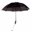 MPB® 99 SR Parapluie déambulateur pour déambulateur Compatible avec 99 % de tous les types de rollers Noir/réfléchissant Avec