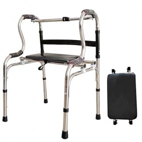 DéAmbulateur, DéAmbulateur Pliable avec SièGe pour Personnes âGéEs