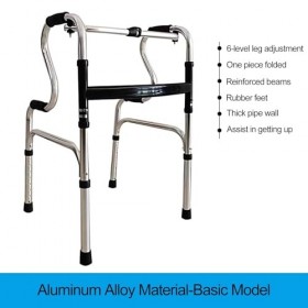 DéAmbulateur à Roues Pliant, DéAmbulateur MéDical, DéAmbulateur Roulant, Hauteur RéGlable