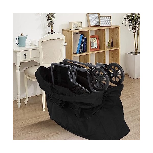 Sac de Voyage pour Déambulateur, Sac pour Fauteuil Roulant, Sac étanche pour Fauteuil Roulant pour Déambulateur Pliant pour D