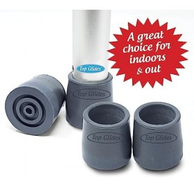 Top Glides Embouts de déambulateur renforcés en acier