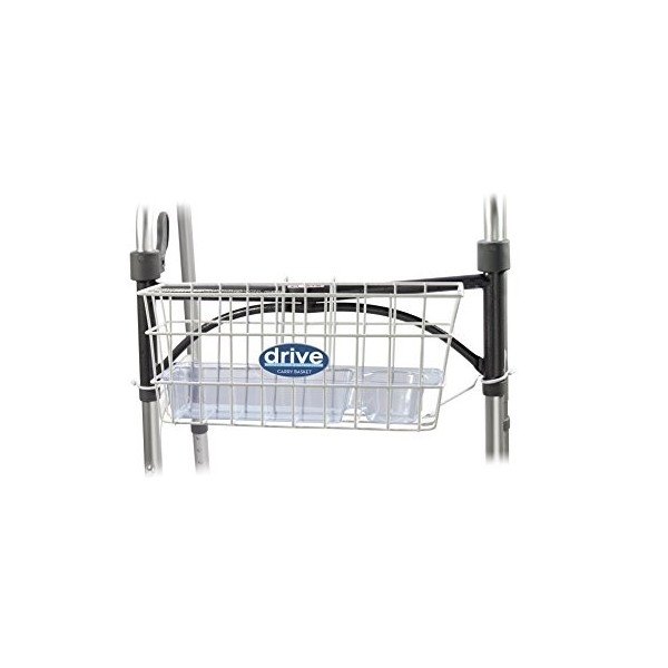 Drive Medical Walker Basket, White by Drive Medical