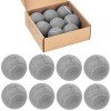 Walker Glide Lot de 8 balles de tennis prédécoupées pour pieds de meubles et protection du sol, compatibles avec la plupart d