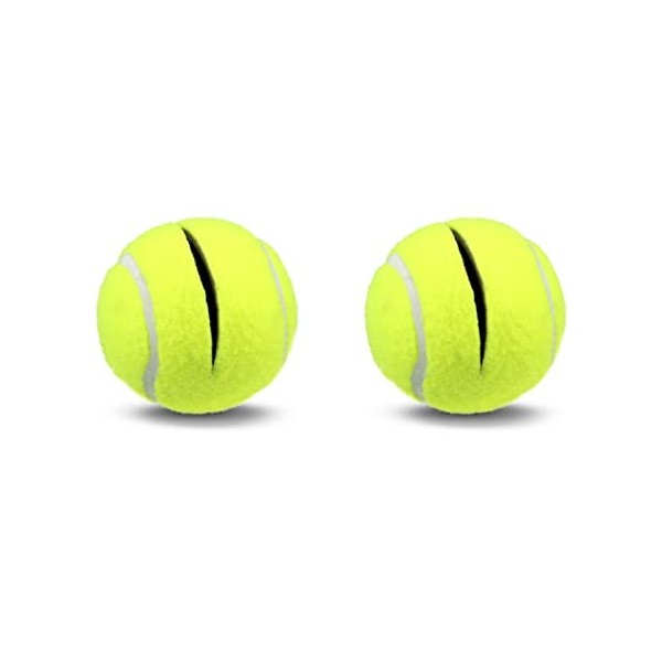 American Hospital Supply AHS Lot de 2 balles de tennis prédécoupées