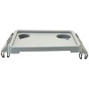 Lumex 603900A Walker Tray, Grey, 16" W x 12" D