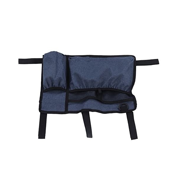 Naroote Walker Sac de rangement pour Walker lavable en machine en tissu Oxford résistant 40 cm x 28 cm bleu 