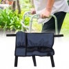 Naroote Walker Sac de rangement pour Walker lavable en machine en tissu Oxford résistant 40 cm x 28 cm bleu 