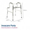 Invacare Foria Marche Cadre Gris