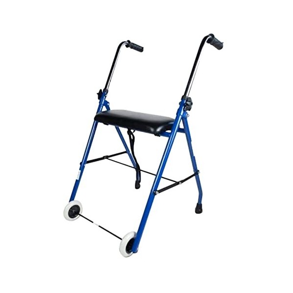 Mobiclinic, Model Emérita, Déambulateur pour personnes âgées, Réglable, Pliable, Robuste, Marque Européenne, Acier, Poignées 