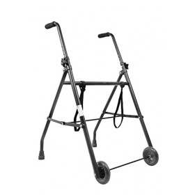 PEPE - Déambulateur 2 Roues Pliable Léger, Cadre de Marche pour Personnes Âgées, Déambulateur Interieur Léger, Rollator 2 Rou
