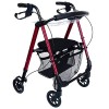 MOBILITY Plus+ Déambulateur intérieur & extérieur léger LR10+ – Déambulateur pliable en aluminium – Rollator réglable aux pne