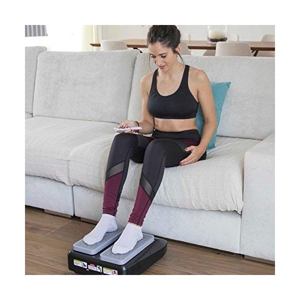 ECO-DE Vidastep, exerciseur Legs, permet de marcher en position assise, avec télécommande, programmes et MP3 ECO-4060