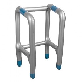 Déambulateur Gonflable Léger et Robuste - 70 x 40 cm - Confort et Mobilité Optimale pour Tous les Ages