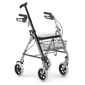Drive Medical wa006sil-1&nbsp;Déambulateur en acier argenté