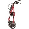 NOVA Medical Products Zoom Rolling Walker, 22 Inch, Red by NOVA Medical Products