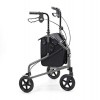 Days 240L Lightweight Aluminium Folding 3 Wheel Tri Walker with Locakble Brakes and Carry Bag - Blue Eligible for VAT relief