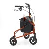 Days 240L Lightweight Aluminium Folding 3 Wheel Tri Walker with Locakble Brakes and Carry Bag - Blue Eligible for VAT relief