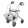 Drive Medical Migo Déambulateur standard Roues 190/50 Argenté