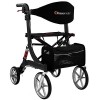 bescomedical Déambulateur ultra-léger SPRING – Déambulateur pliant à hauteur réglable – Rollator en aluminium avec suspension