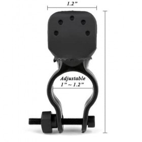 CHUNZHILAI Lot de 2 supports de canne de marche pour fauteuil roulant Noir