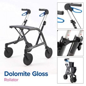Invacare Dolomite Gloss Déambulateur pliable Gris 6,5 kg