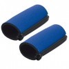 Lot de 2 coussinets pour poignée couleur : bleu , particulièrement agréables dans la main, protection contre la pression et 