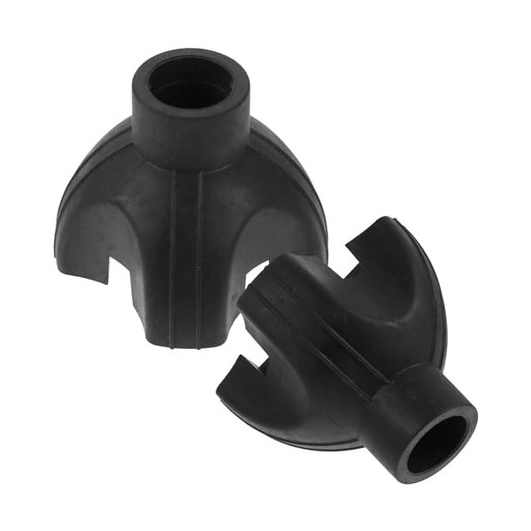 Lurrose Remplacement Des Pieds En Caoutchouc De Béquille De De Canne De Marche 4 Pièces Housse De Canne De Marcheur Accessoir