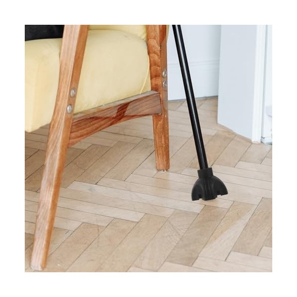 Lurrose Remplacement Des Pieds En Caoutchouc De Béquille De De Canne De Marche 4 Pièces Housse De Canne De Marcheur Accessoir