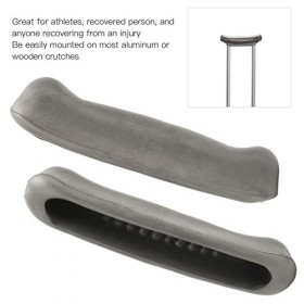 Coussin de Béquille, 1 Paire de Coussin de Remplacement pour les Aisselles, Accessoires de Béquilles de Remplacement Souples 