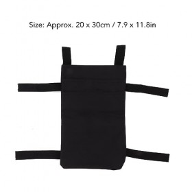 Pochette De Béquille Portable, Sac De Rangement De Béquille, Pochette De Transport Suspendue, Organisateur De Voyage Portable