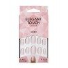 Elegant Touch Polished Nails Jackie Nude Pink Ovale Faux Ongles 24 Pièces