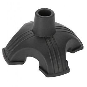 Embout de base de bâton, embout de canne, embout de canne de marche pour dispositif de stabilisation antidérapant autoportant